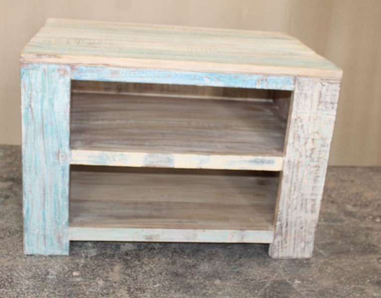 Offen TV-Schrank - Shabby-Chic Fernsehschränke - shabby-chic möbel zum