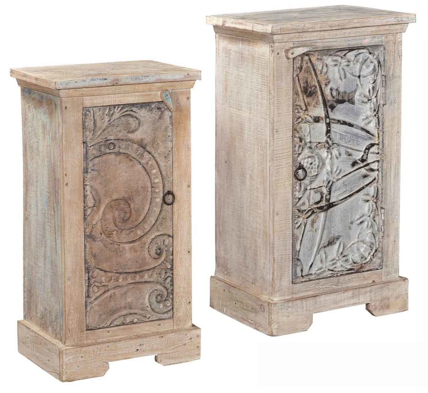 industriell shabby-chic Schrank - industrielle Vintage Möbel - shabby