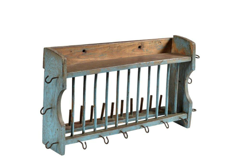 Gefärbt Tasse mit Untertasse Rack - shabby-chic Dekoration - shabby