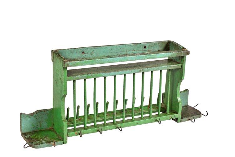 Gefärbt Tasse mit Untertasse Rack - shabby-chic Dekoration - shabby