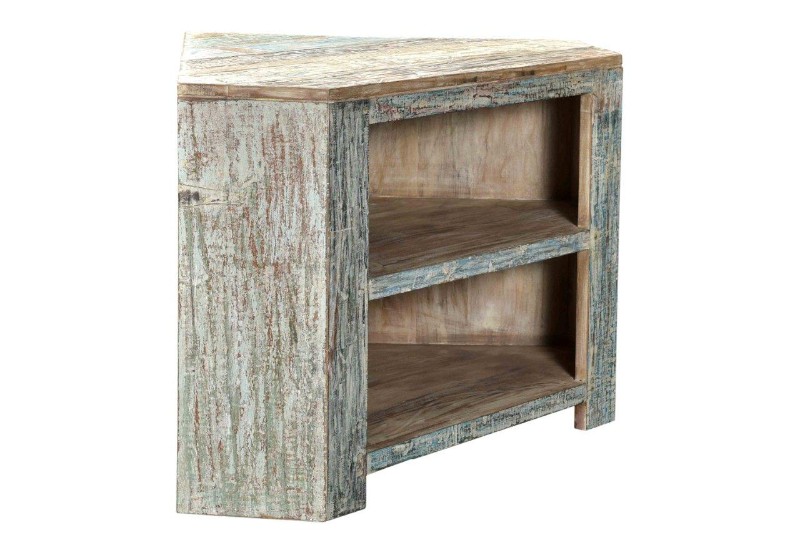 Offen TV-Eckschrank - Shabby-Chic Fernsehschränke - shabby-chic möbel