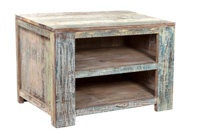 Offen TV-Schrank - Shabby-Chic Fernsehschränke - shabby-chic möbel zum